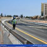 وتيرة العمل تتسارع في مشروع جسر طريق المطار